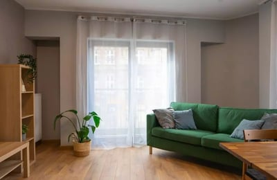 Long-term rental 3-room apartment in new Angel City complex with Gym & Spa, Wrocław