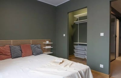 Long-term rental 3-room apartment in new Angel City complex with Gym & Spa, Wrocław