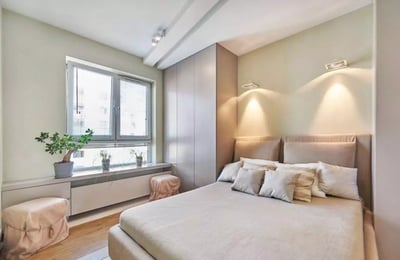 Long-term rental modern 2-room flat with parking in Praga-Południe, Warsaw