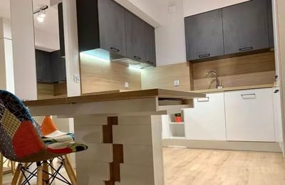 long-term rental of 2-room apartment on  Wrocław, with balcony, parking and full amenities