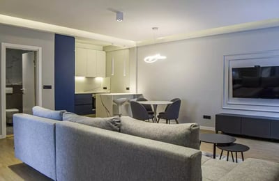 Long-term rental of a 3-room apartment near Big Fashion Mall, Karaburma, Belgrade, Serbia