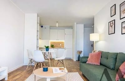 Long-term rental stylish apartment with parking & spa access in Angel City, Wrocław, Poland