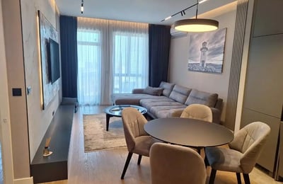 Долгосрочная аренда новой двухкомнатной квартиры в ЖК премиум класса BW Sole, Белград, Сербия