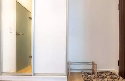 Long-term rental cozy 2-room apartment with balcony in Mokotów district, Warsaw, Poland