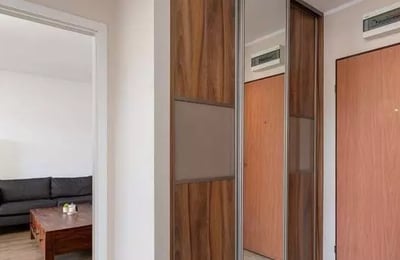 Long-term rental 2-room apartment 48 m² near park, Wrocław, Poland