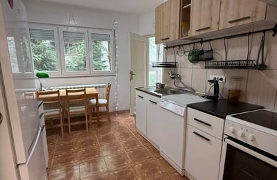 Долгосрочная аренда в Белграде: 2к квартира 65м² с техникой и отоплением