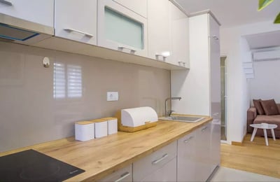 Long-term rental in Belgrade: 2-room apartment, 48 m², in Zvezdara district with balcony and appliances