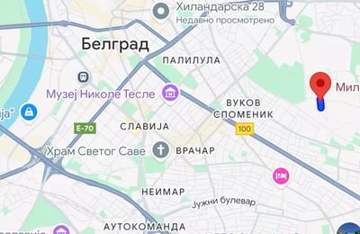 Long-term rental in Belgrade: 2-room apartment, 48 m², in Zvezdara district with balcony and appliances