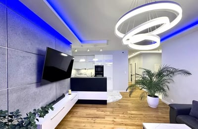 Long-term rental in Kraków stylish 3-room apartment, 74 m², with balcony and parking in Grzegórzki district