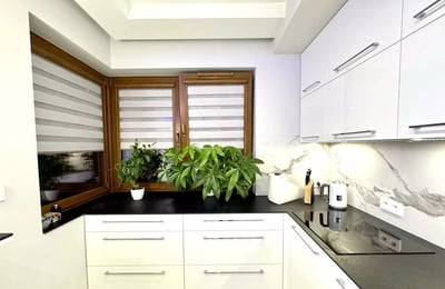 Long-term rental in Kraków stylish 3-room apartment, 74 m², with balcony and parking in Grzegórzki district