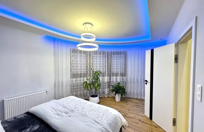 Long-term rental in Kraków stylish 3-room apartment, 74 m², with balcony and parking in Grzegórzki district