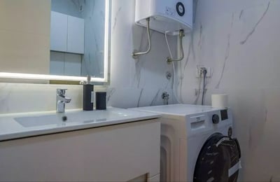 Long-term rental in Belgrade — brand new 81 m² three-room apartment in the Čukarica district with air conditioning and parking space