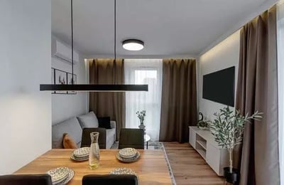 Long-term rental of a cozy 41 m² 2-room apartment with a balcony in the Mistrzejowice district, Krakow