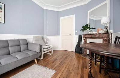 Long-term rental of a 2-room 40 m² apartment in Colombes, a suburb of Paris