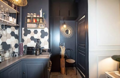 Long-term rental of a 35 m² 2-room apartment on Villa Jean Jaurès, Clichy — near Paris