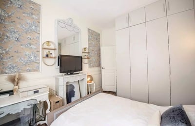 Long-term rental of a 35 m² 2-room apartment on Villa Jean Jaurès, Clichy — near Paris