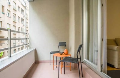 Long-term rental in Belgrade – 3-room apartment 62 m² with balcony and appliances