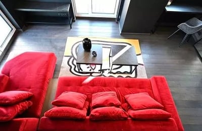 Long-term rental of a modern 2-room apartment with terrace in Żoliborz, Warsaw