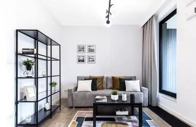 Long-term rental of a stylish 2-room apartment near Browary Warszawskie, Wola, Warsaw