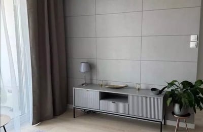 Long-term rental of a brand-new 2-room apartment with parking and balcony, Ursus, Warsaw