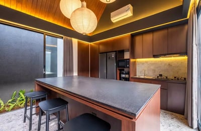 Long-term rental — brand new 3-bedroom villa in Sayan, Ubud