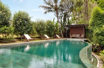 Long-term rent — spacious villa with rice field views, Singakerta, Ubud