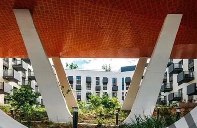 Langzeitmiete einer modernen Wohnung mit Parkplatz und Spa-Zugang, Angel City, Breslau, Polen