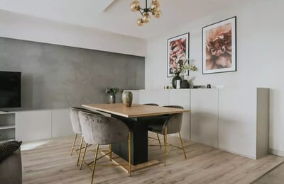 Location à long terme d’un appartement avec balcon et salle de sport à River Point, Wrocław, Pologne