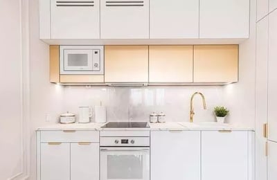 Langzeitmiete 2-Zimmer-Wohnung 45 m² mit Balkon, Puławska Straße, Mokotów, Warschau, Polen