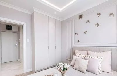 Langzeitmiete 2-Zimmer-Wohnung 45 m² mit Balkon, Puławska Straße, Mokotów, Warschau, Polen