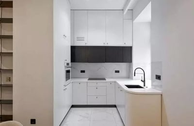 Langzeitmiete 2-Zimmer-Wohnung 64 m² mit Terrasse im Bezirk Mokotów, Warschau, Polen