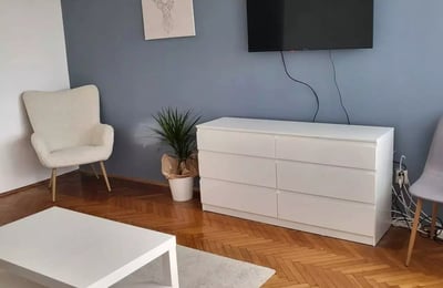 Long-term rental in Belgrade, Serbia: a cozy one-bedroom apartment in Zvezdara, 50 m²