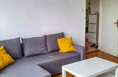 Long-term rental in Belgrade, Serbia: a cozy one-bedroom apartment in Zvezdara, 50 m²