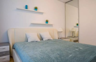 Langfristige Miete in Belgrad, Serbien gemütliche 3-Zimmer-Wohnung in Neu-Belgrad, 74 m²