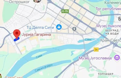 Langfristige Miete in Belgrad, Serbien gemütliche 3-Zimmer-Wohnung in Neu-Belgrad, 74 m²