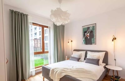 Langzeitmiete einer 2-Zimmer-Wohnung mit 42 m² in Warschau, Polen