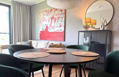 Langzeitmiete einer 3-Zimmer-Wohnung mit 60 m² in Warschau, Polen