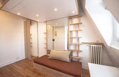 Alquiler a largo plazo de estudio de 16 m² en París, Francia
