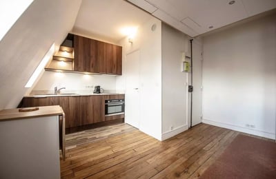 Alquiler a largo plazo de estudio de 16 m² en París, Francia