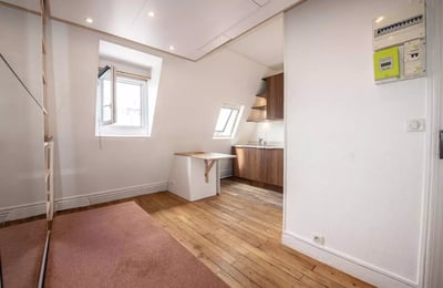Alquiler a largo plazo de estudio de 16 m² en París, Francia