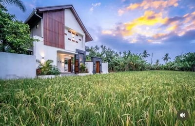 Long-term rental of a 2-bedroom villa in Sayan, Ubud, Indonesia