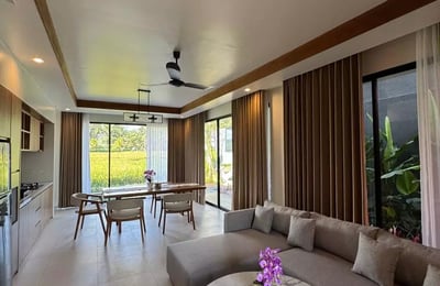 Long-term rental of a 2-bedroom villa in Tegalalang, Ubud, Indonesia