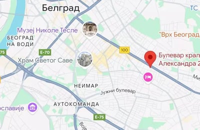 Долгосрочная аренда 2-комнатной квартиры 48 м² в Белграде, Сербия