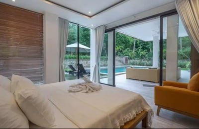Long-term rental of a 3-bedroom villa in Singakerta, Ubud, Indonesia