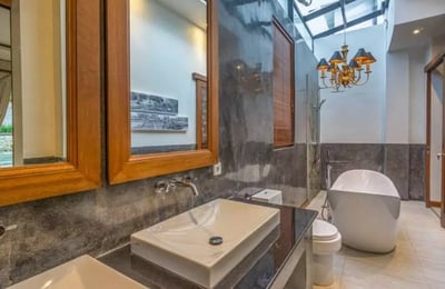 Long-term rental of a 3-bedroom villa in Singakerta, Ubud, Indonesia