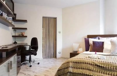 Langzeitmiete einer 3-Zimmer-Wohnung mit 95 m² und Loggia in Bratislava, Slowakei