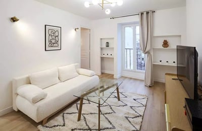 Langzeitmiete einer 2-Zimmer-Wohnung mit 30m² in Paris, Frankreich