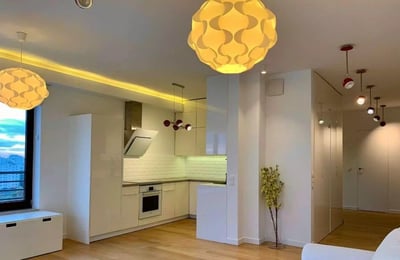 Long-term rental of a 3-room 70 m² apartment in Warsaw, Poland