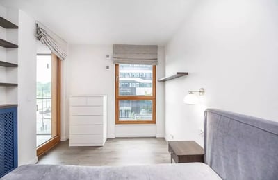 Long-term rental of a 2-room 54 m² apartment in Warsaw, Poland
