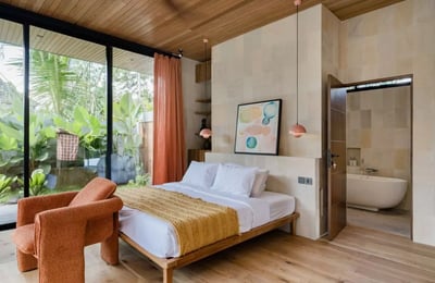 Premium villa for long-term rent with jungle view in Ubud, Indonesia